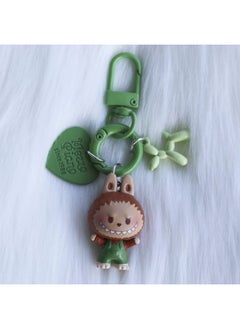 Generic Bubble Mart Hug Series Cute Love Blow Dog Dopamine Mobile Phone Chain Keychain Bag Hanging Ornaments For Women-Specifications:Labubu Acorn  - Image 5