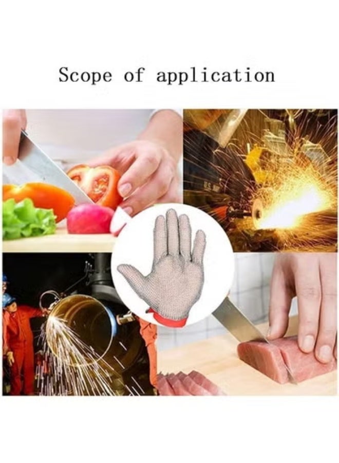 Protective Cut Resistant Safety Gloves for Kitchen and Craft Work Reusable Hand Protection Pair for Daily Tasks - Image 4