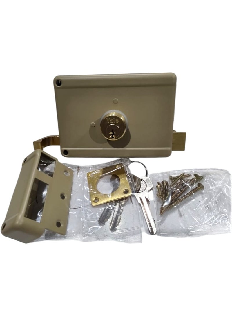 Yale Yale Italian Door Lock - High-Quality Electric Lock for Iron and Wooden Doors  - Image 2