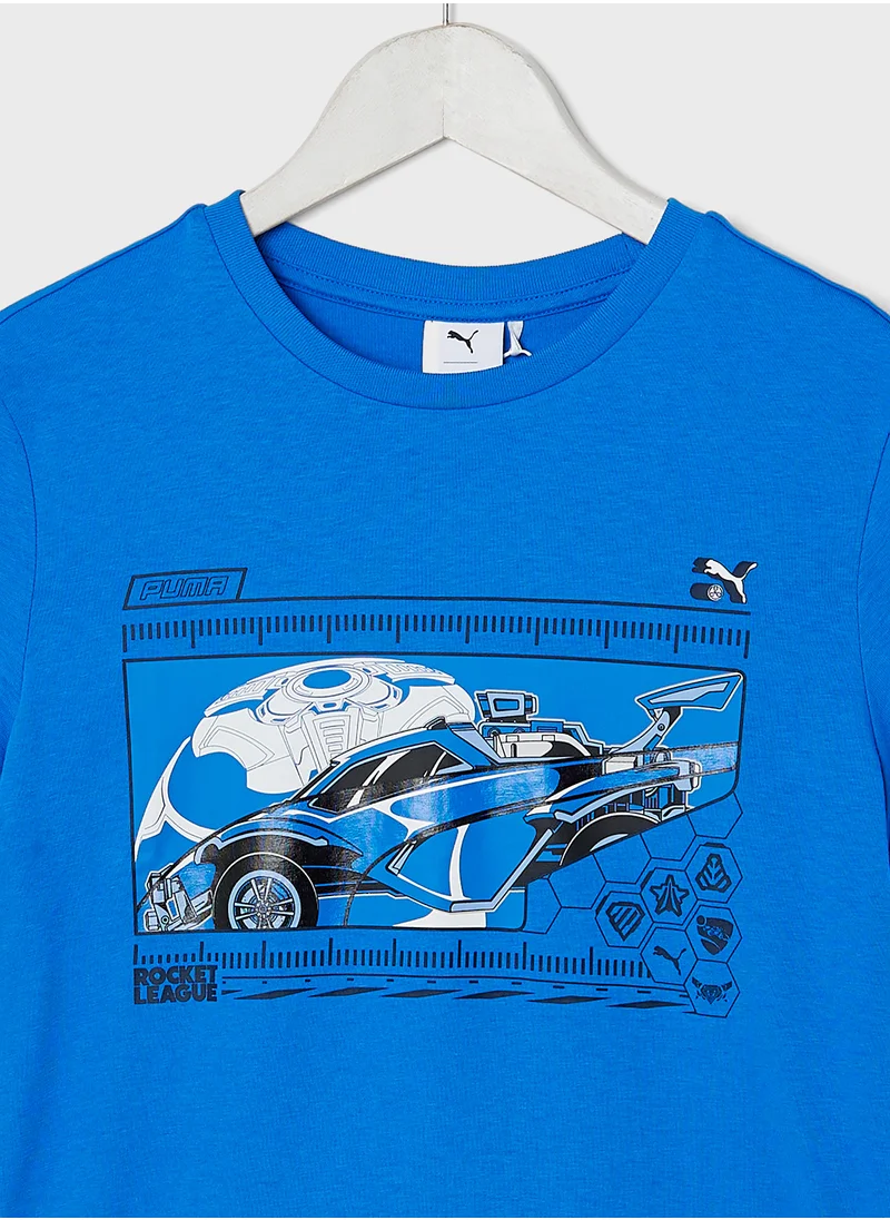 PUMA Youth Rocket League Graphic T-Shirt