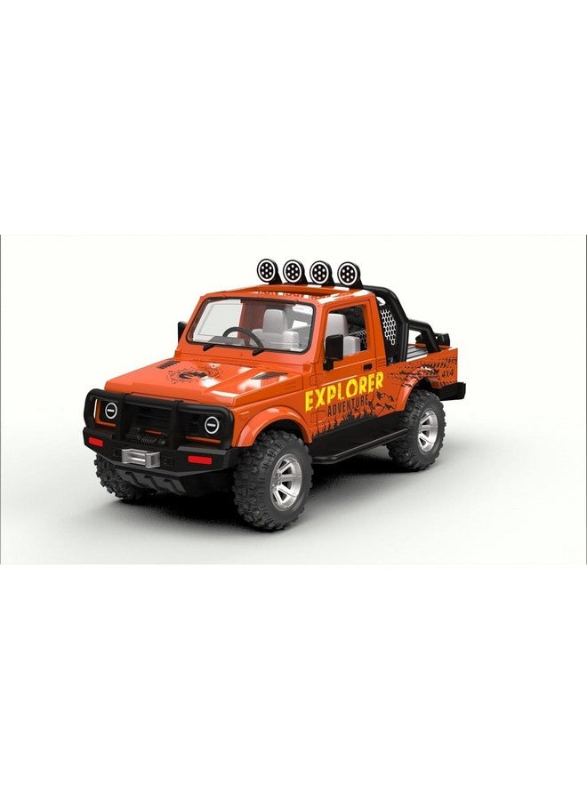 Sheel New Adventure Explorer Open Ranger Jeep 4x4 Gypsy Sports Off Road Toys Cars, Color Assorted As Per Availability - Image 4