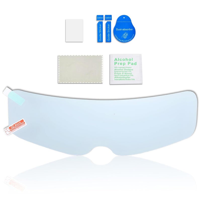 0TO6 Bike Helmet Visor Anti Fog Film Anti Scratch Fog-Resistant Clear Visibility During Riding in Humid Cold Weather Foggy Days Universal for All Motorcycle Helmet - Image 5