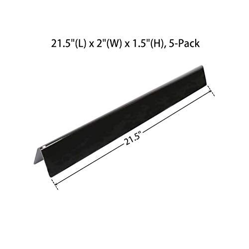 Hongso 21.5" Flavorizer Bars for Weber Genesis Silver A, Spirit 200 Series E200 S200 E210 S210, Spirit 500 Gas Grills with Side Mounted Control Panel, Replacement Parts for 7534 7535 65902 8127, 5-PC - Image 2