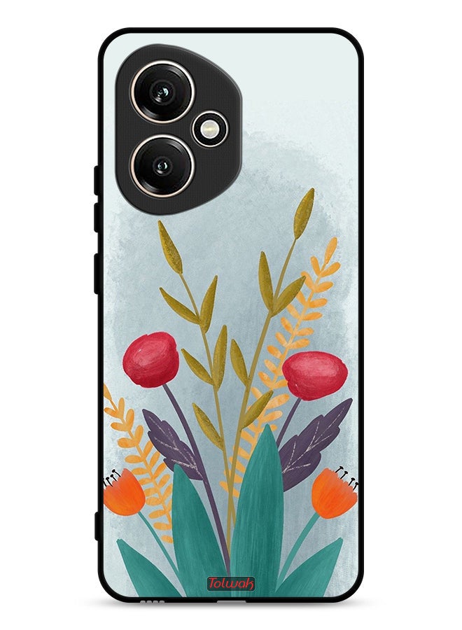Tolwak Honor 400 Protective Case Cover Plants Drawing Art - Image 1