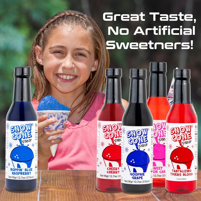 12.7oz Sno-Cone Syrups (4 Pack) - Image 4