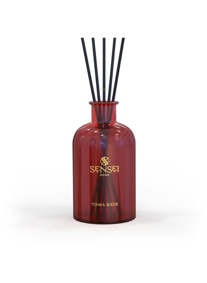 SENSEI Reed Diffuser for Bedrooms, Living Spaces, Hotels and Offices | 1000ml Long Lasting Fragrance | Warm Spiced Woody Scent - Image 1