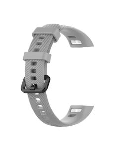 Generic Compatible for Honor Band 4/5 Strap, Soft Silicone Sport Wristband Adjustable Accessory Bracelet Replacement Band  - Image 4