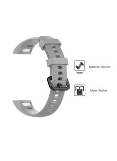 Generic Compatible for Honor Band 4/5 Strap, Soft Silicone Sport Wristband Adjustable Accessory Bracelet Replacement Band  - Image 3