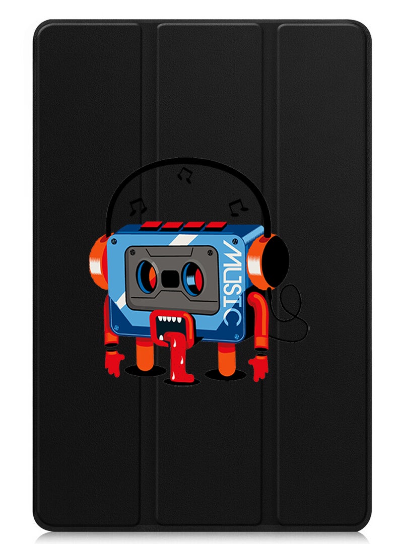 Theodor Protective Flip Case For Samsung Galaxy Tab S6 Lite (2024) With Trifold Stand Auto Wake Sleep Shockproof Cover Music Recorder - Image 1