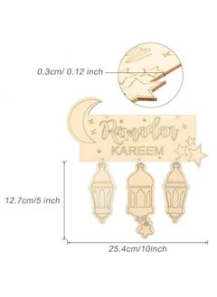 Ramadan Ornaments Lantern Ramadan Eid Mubarak Decorations Moon Star Pendant Muslim Islam Plaque Sign for Home Happy Ramadan Mubarak DIY Wall Decor Supplies - pzsku/Z971D6BF24BCE29454A18Z/45/_/1708590390/0cd02a97-b1b1-4c48-b910-282a9b4bc707