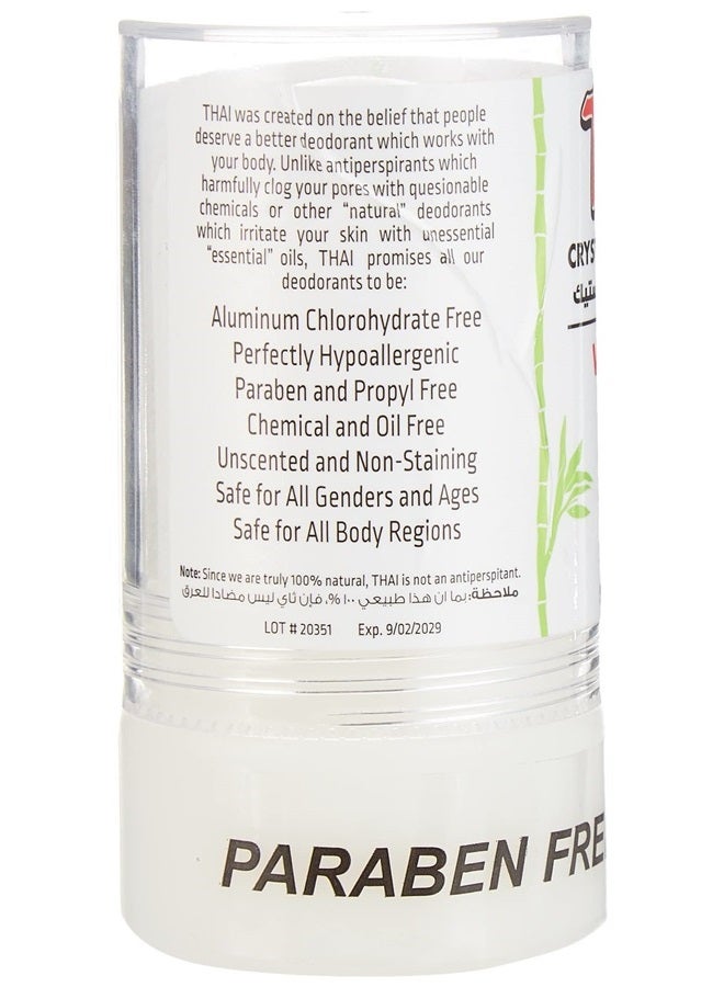 Thai Deodorant Stone THAI Natural Crystal Deodorant Stick (4.25 Ounces)  - Image 2
