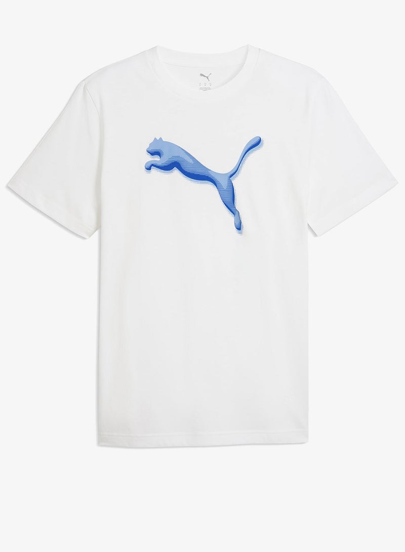 PUMA Cat Logo Graphic T-Shirt - Image 4