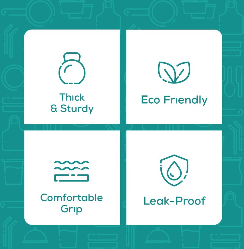 GUSTO [50 Sets 12 oz. Disposable Kraft Coffee Cups with Black Lids  Sleeves - To Go Paper Hot Cups (Formerly Comfy Package) - Image 4