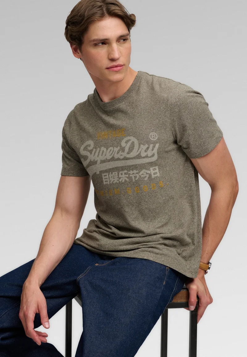 Superdry  Vintage Logo Heritage Relaxed T-Shirt for Men | Best Price UAE