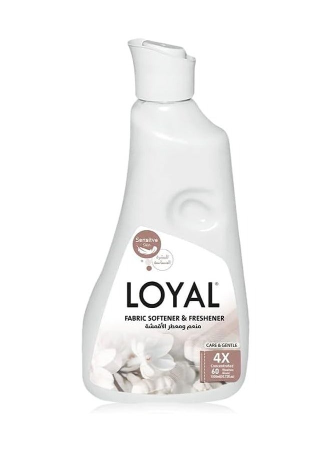 لويال منعم ومعطر الأقمشة من لويال، مركز وعناية ولطيف، 60 غسلة 1500 مل