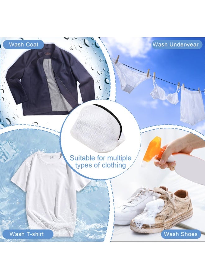 Arabest 4 PCS Shoe Washing Bags with Zips for Laundry, Durable Mesh Bags for Washing Trainer Shoes, Socks and Bras - Image 5