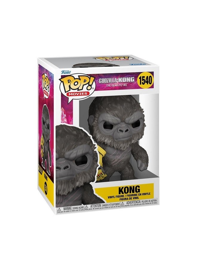 Funko Funko POP! Movies: Godzilla X Kong: The New Empire - Kong - Godzilla Vs Kong - Collectable Vinyl Figure - Gift Idea - Official Merchandise - for Kids & Adults - Movies Fans  - Image 1