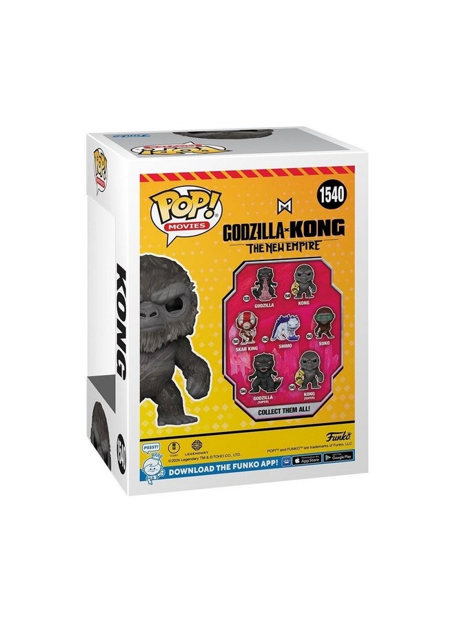 Funko Funko POP! Movies: Godzilla X Kong: The New Empire - Kong - Godzilla Vs Kong - Collectable Vinyl Figure - Gift Idea - Official Merchandise - for Kids & Adults - Movies Fans  - Image 3