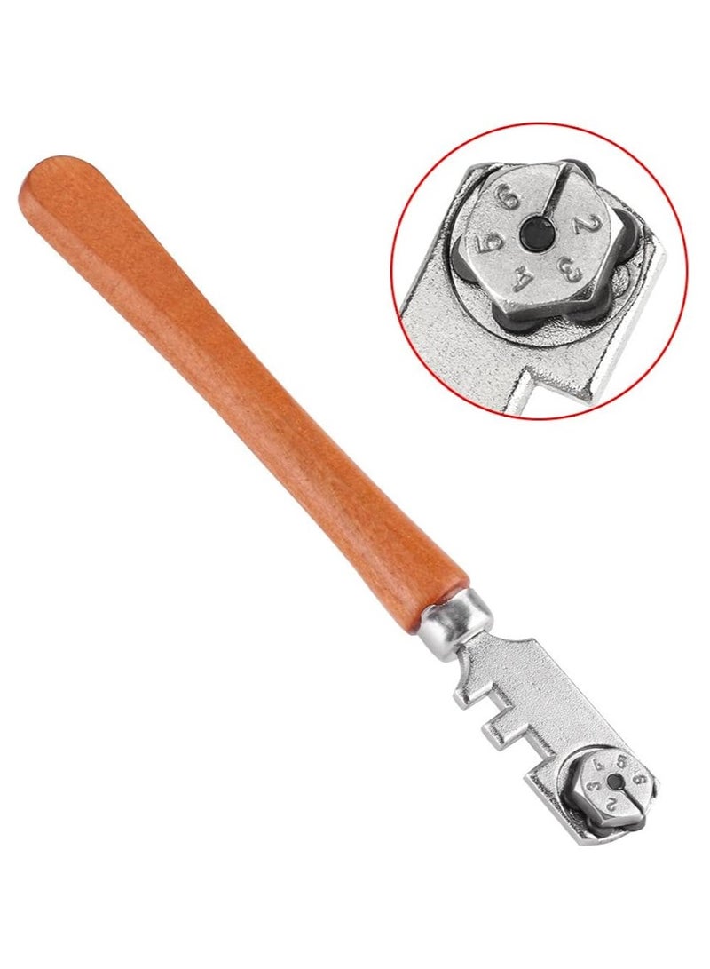 دسته الماظه زجاج بيد خشب - Image 4