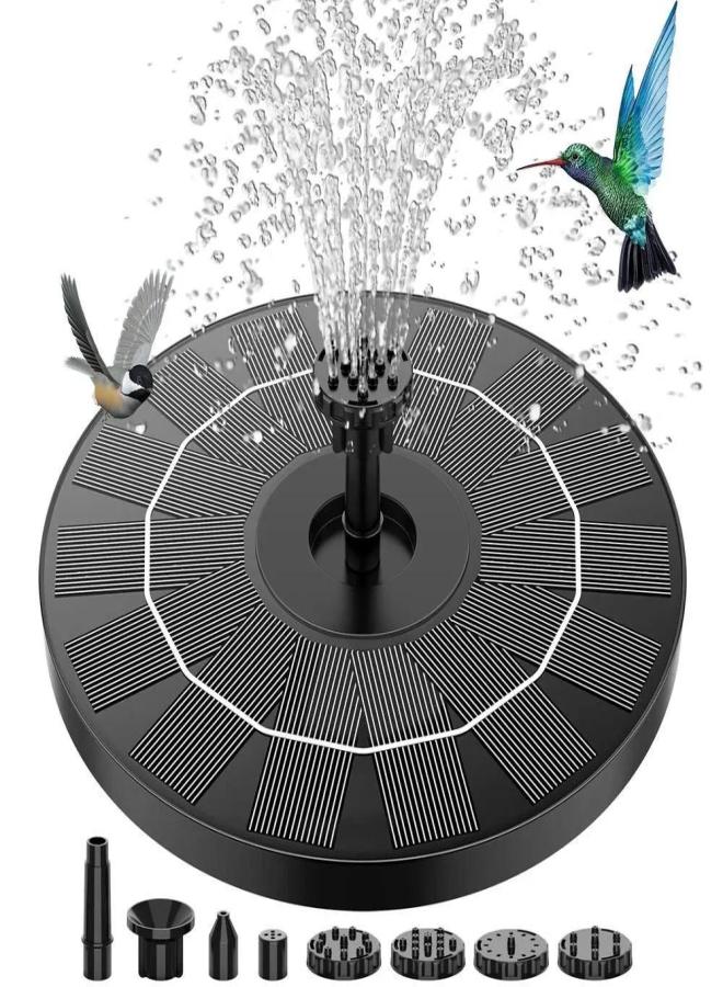Solar Fountain Outdoor Garden Landscape Courtyard Swimming Pool Pond Fountain - Image 1