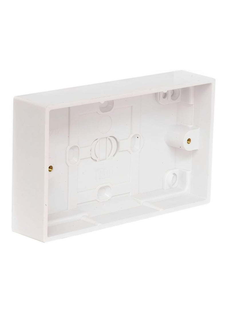 RACO RACO Heavy Duty PVC Electrical Junction Box | Wall Mount Socket Base Surface Box | Wall Switch Box (6X3)  - Image 1