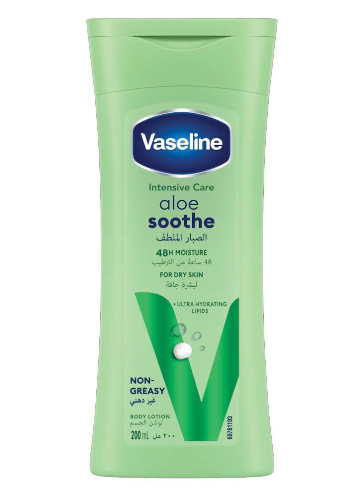 Vaseline Intensive Care Aloe Soothe Lotion 200ml