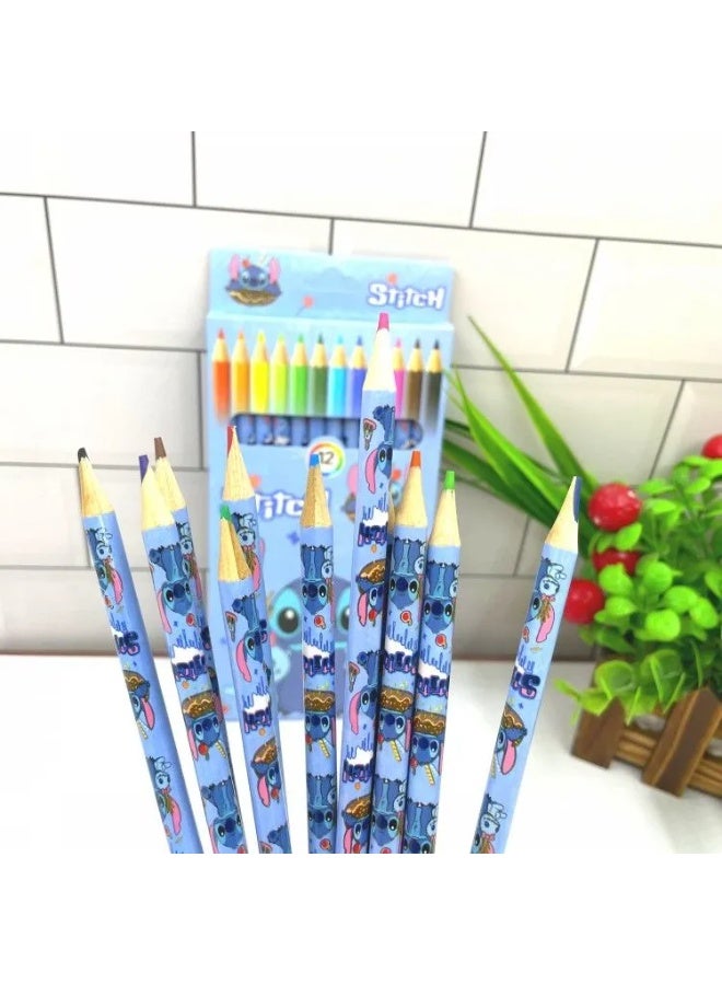 ستيتش أقلام تلوين ستيتش 12 قطعة - Image 1