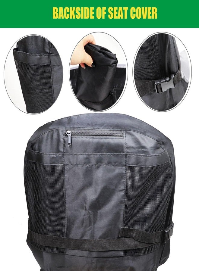 BeadChica Riding Mower Seat Cover Compatible with Cub Cadet, John Deere,Craftsman,Kubota, Lawn Mower Tractor Seat Cover - Image 3