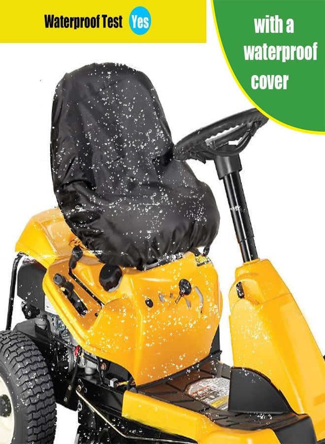 BeadChica Riding Mower Seat Cover Compatible with Cub Cadet, John Deere,Craftsman,Kubota, Lawn Mower Tractor Seat Cover - Image 4