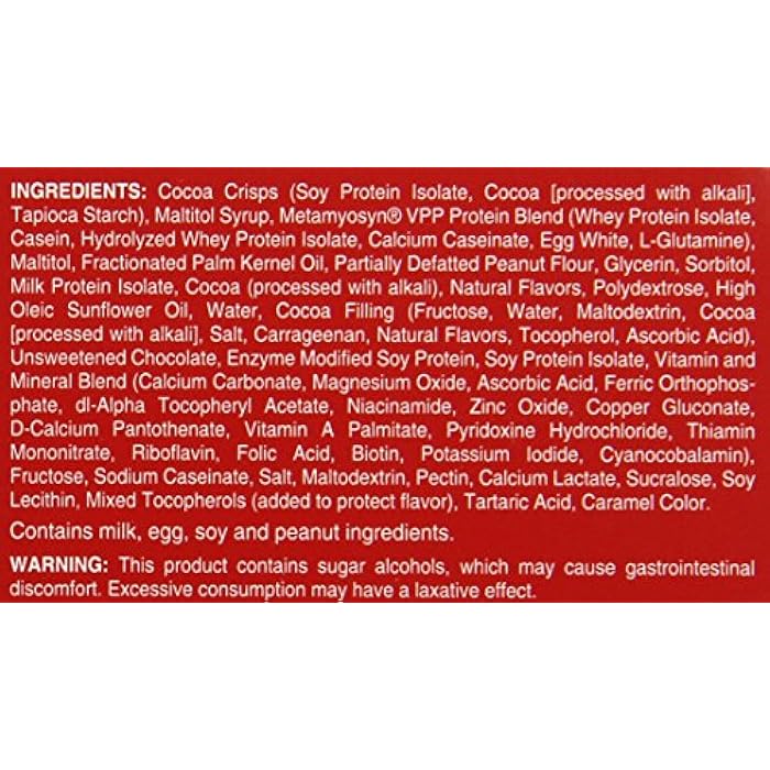 MET-Rx Protein Plus Protein Bar, Peanut Butter Cup, 4 Count Value Pack, High Protein Bar with Vitamins to Support Energy Levels & Muscle Strength, Gluten Free - Image 3