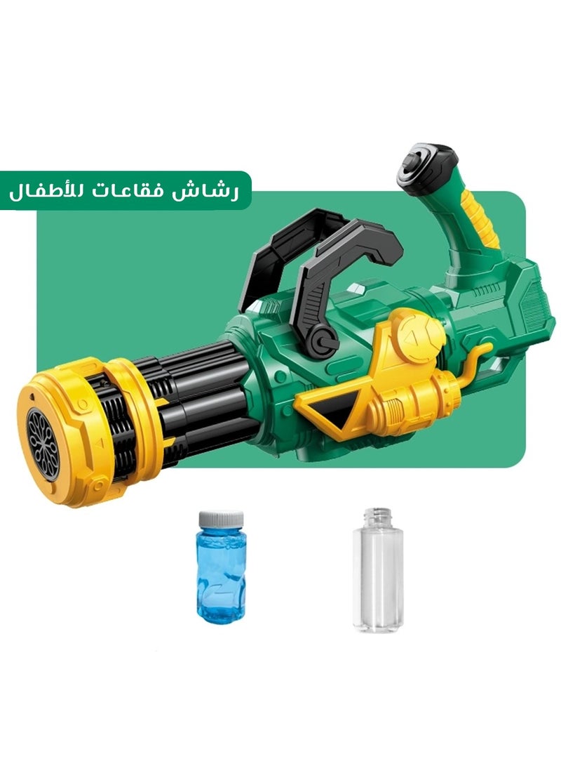 Electric Rocket Bubble Blower with 48 Holes - Super Fun with Fan and LED Light _ Produces thousands of bubbles with the touch of a button, lights up the play sky - The perfect gift for kids and adults for endless fun! _ Kids Toys - Image 3