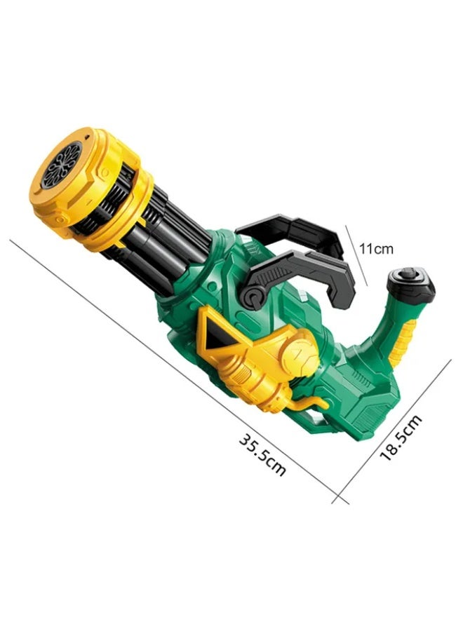 Electric Rocket Bubble Blower with 48 Holes - Super Fun with Fan and LED Light _ Produces thousands of bubbles with the touch of a button, lights up the play sky - The perfect gift for kids and adults for endless fun! _ Kids Toys - Image 2