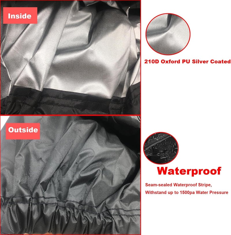 Carmoeignin 210D Heavy Duty ATV Cover for Various Models - Image 3