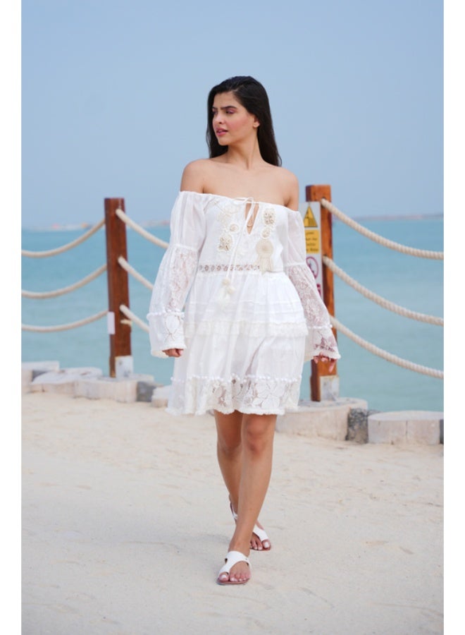 SJON Conch Shell Chic Dress - Image 2