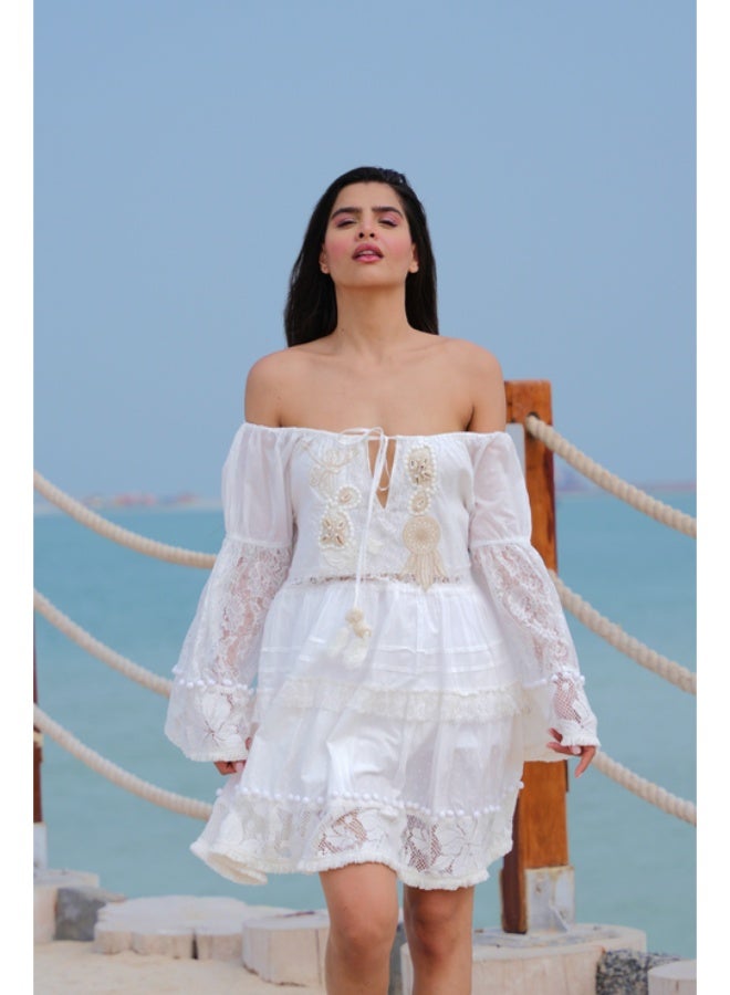 SJON Conch Shell Chic Dress - Image 1
