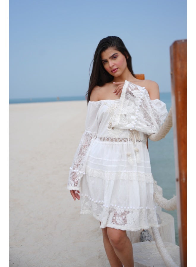 SJON Conch Shell Chic Dress - Image 3