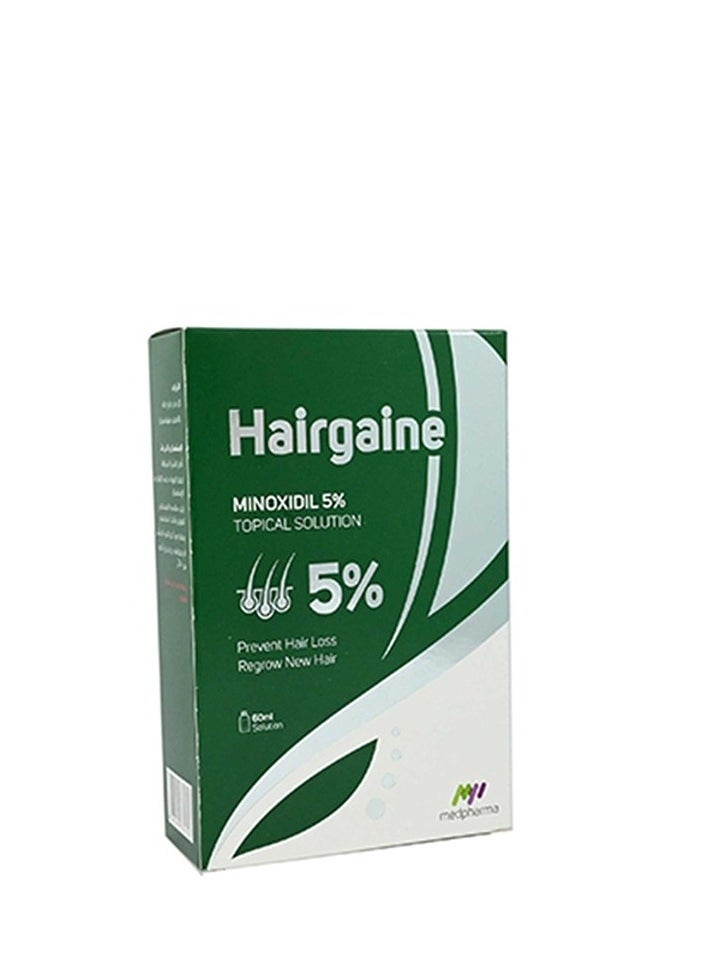Hairgaine - Tropical Solution 5% Prevent Hair Loss Regrow New Hair for Men 60ml - Image 1