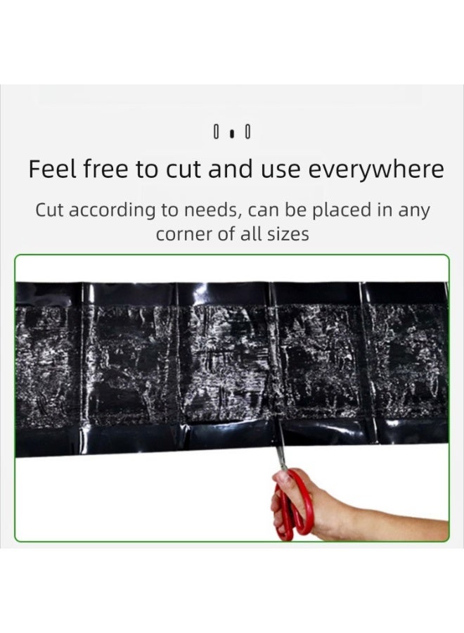 عبوتان من مصائد الفئران اللاصقة، مصائد غراء كبيرة جدًا 120 × 28 سم للفئران والجرذان، للاستخدام الداخلي في المنزل - Image 5