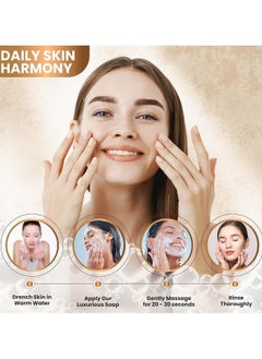 KOJIC ACID Kojic Acid Soap Dark Spot Remover, Natural Soap Bars with Turmeric, Vitamin C, Retinol & Collagen, Face & Body  - Image 5