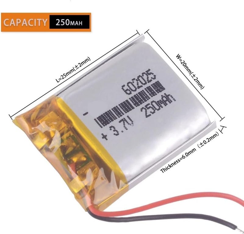 302025 402025 502025 602025 702025 3.7V 802025 902025 1PCS(502025 180mAh) - Image 5