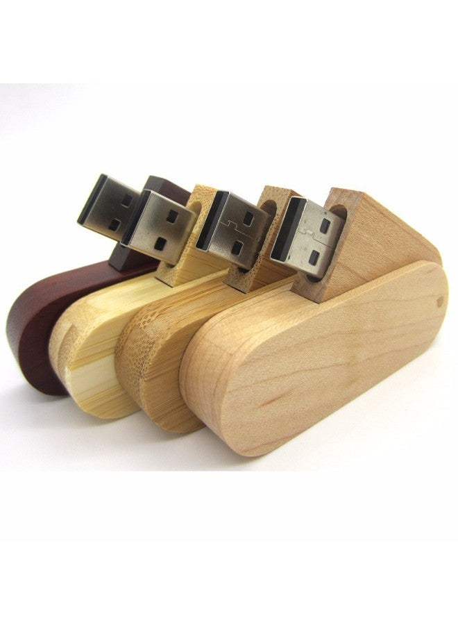Wooden Usb Flash Drive Redwood Maple Wood Business Gifts Custom Engraved Logo Creative 64gb Memory Stick-Color:Carbonized Bamboo-Capacity:16GB  - Image 2