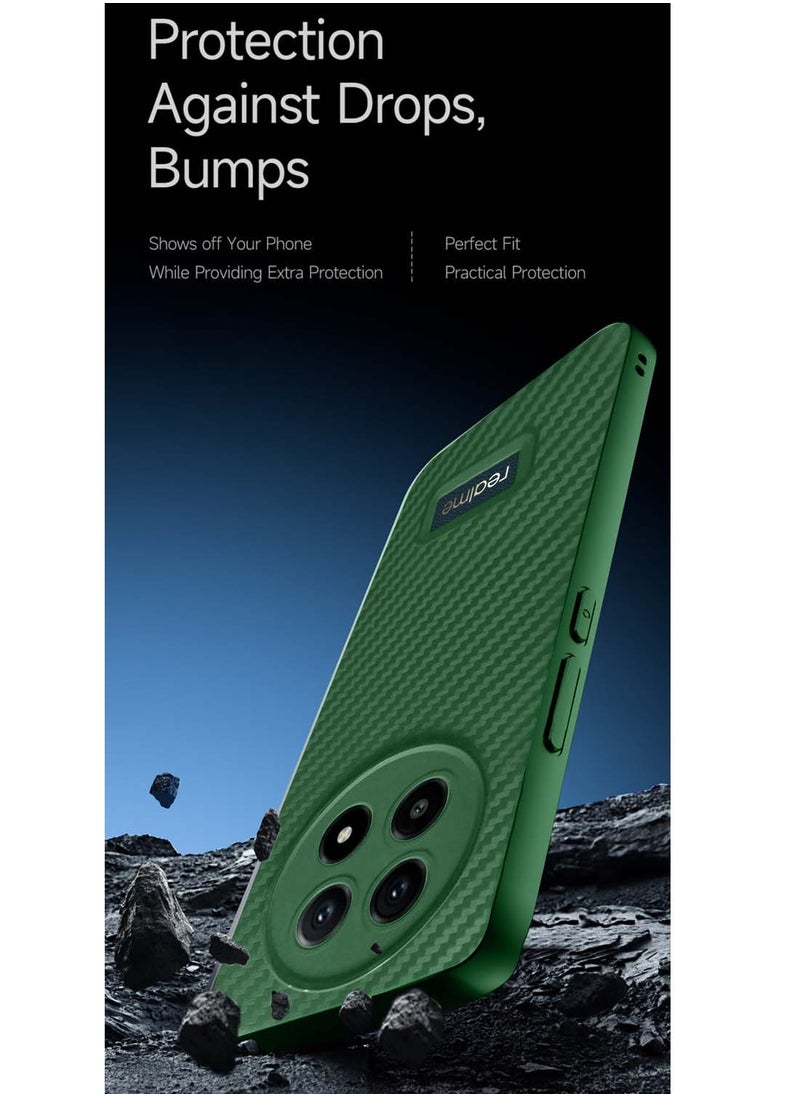 Realme 13 Pro / Realme 13 Pro+ / Realme 13 Pro Plus 5G 2024 liquid Silicone Carbon Fiber Texture Case Cover - Dark Green - pzsku/Z971F1AAA31D1F5E6438AZ/45/_/1728673311/24c2781f-eec5-4730-aea9-a750d0e50372