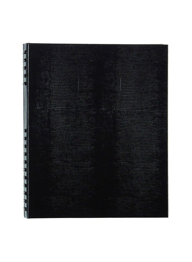 Blueline Notepro Undated Daily Planner, Black, 200 Pages, 28 x 21.6 cm (A30C.81) - Image 2