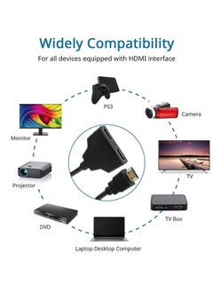 HDMI Splitter Cable Male 1080P to Dual Female 1 2 Way Adapter for HDTV HD, LED, LCD, TV, Support Two TVs at The Same Time - pzsku/Z971F2A397D128D1AC62CZ/45/_/1679805732/30f6a217-9785-4496-9884-f37625b5706d