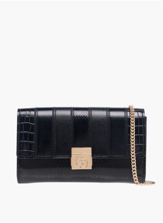 Women Textured Crossbody Bag with Button Closure and Chain Strap - pzsku/Z971F37E1C6DF35191E06Z/45/_/1738593868/a387aaa0-aae5-4002-b4ad-0ae5c90b1c79
