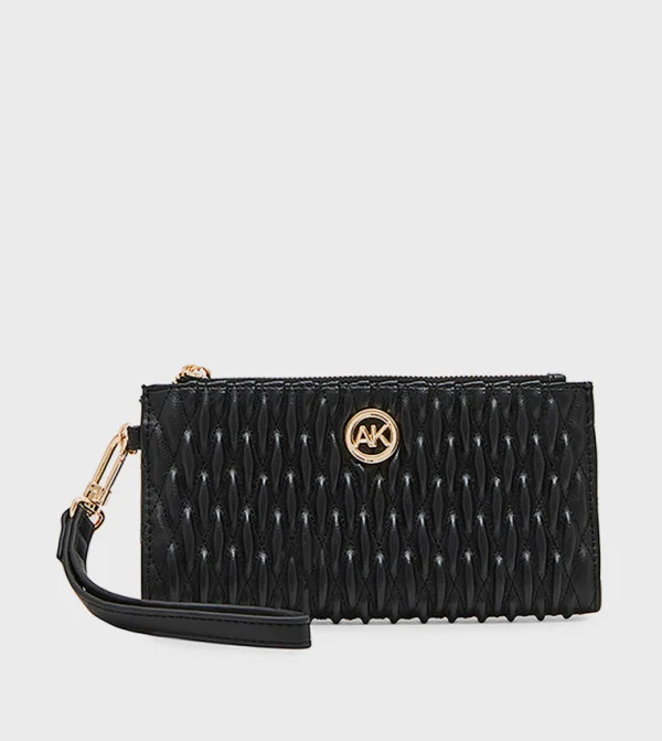 ان كلاين Anne Klein Quilted Bi-fold Long Wallet