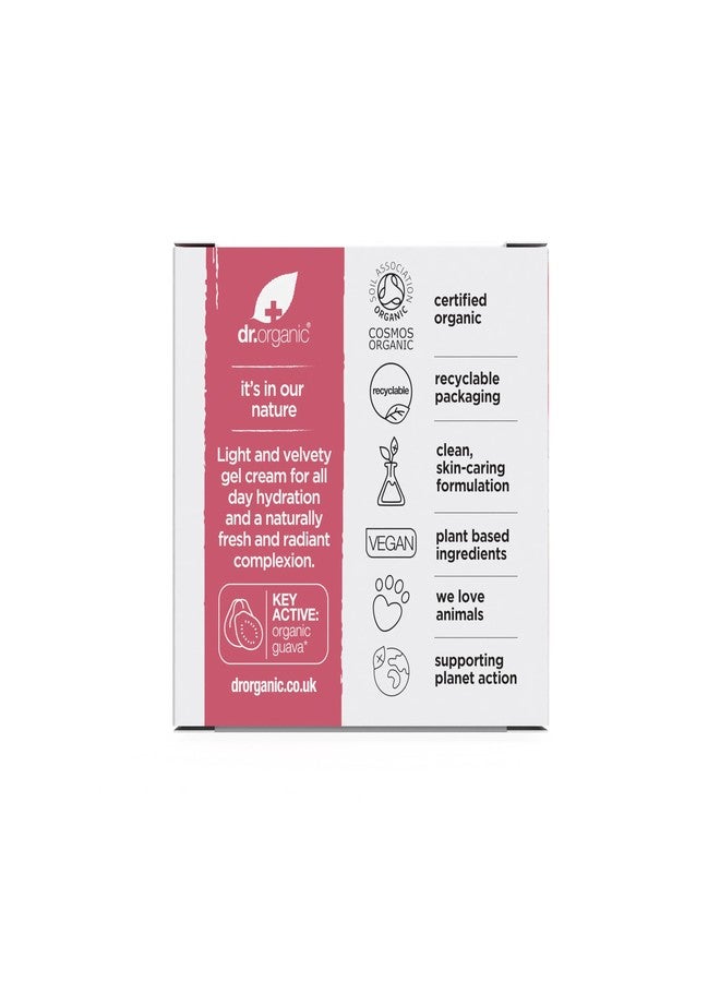 dr.organic Dr. Organic Vitamin C Gel Moisturizer | Brightening and Moisturizing for Dehydrated Skin, Natural, Vegan, Cruelty-Free, Paraben & SLS Free, Certified Organic, 50 mL / 1.7 fl oz - Image 2