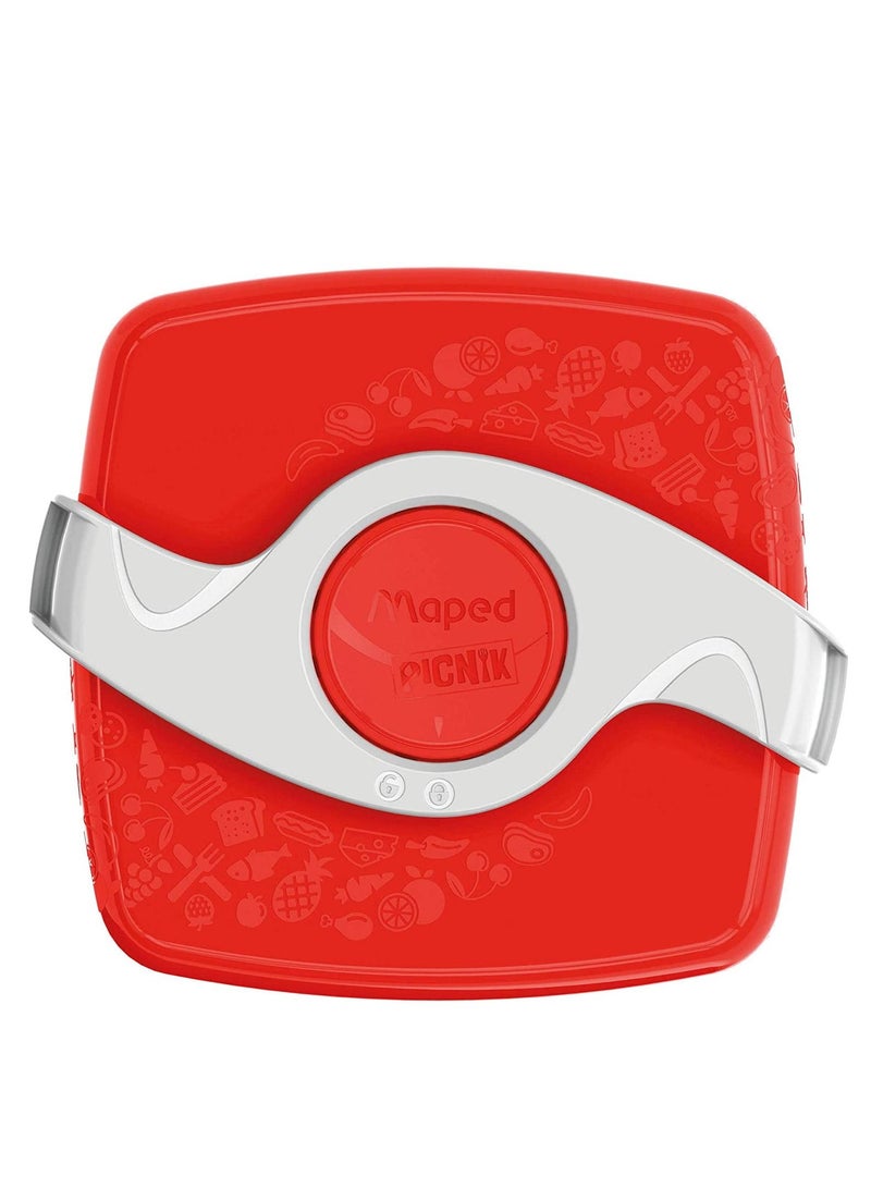 Maped صندوق وجبات الأطفال بيكنيك أوريجنز أحمر - Image 2