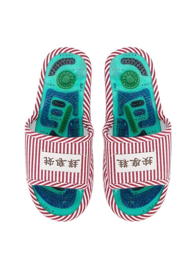 silvercnc Massage Slippers, Acupoint Magnetic Therapy Magnet Shoes for Acupressure Relaxes The Nerve Ache Ease Tiredness of The Muscle(Women)  - Image 3