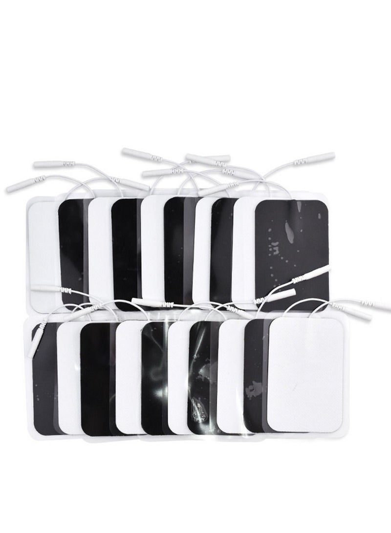 Generic 20PCS TENS Unit Replacement Pads 5x 9cm Reusable, Latex-Free Large Size Electrodes with Sticky Electrode Pads Gel for Electrotherapy  - Image 1